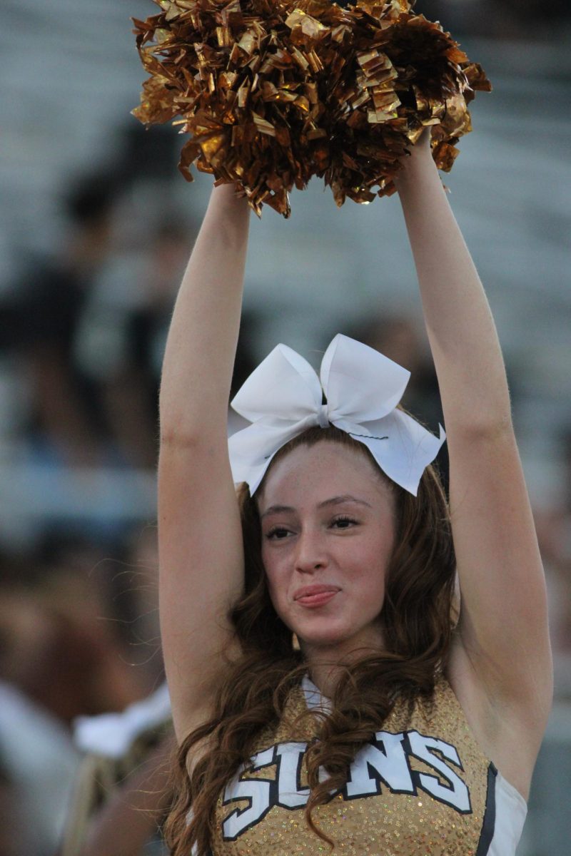 See how Cecilia Jimenez holds her pom-poms? Very demure, very mindful, very cutesy.