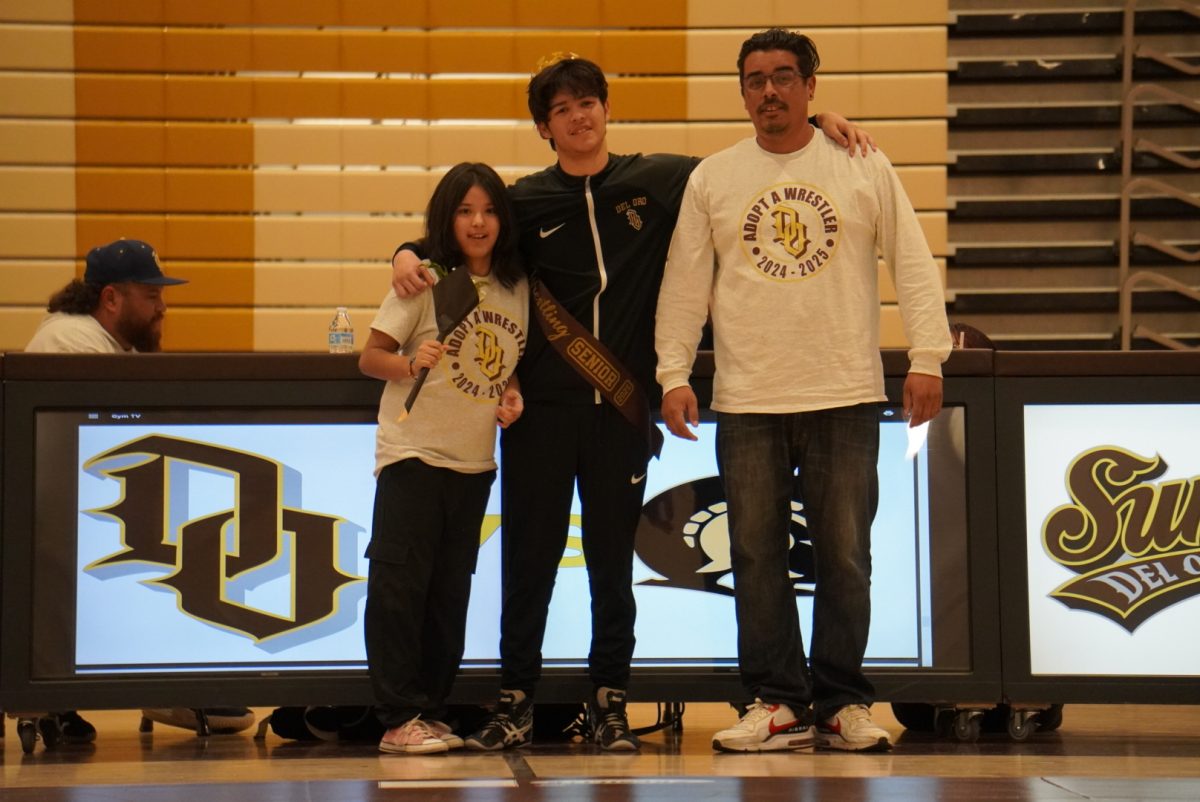 Jayden Zepeda poses with his family.