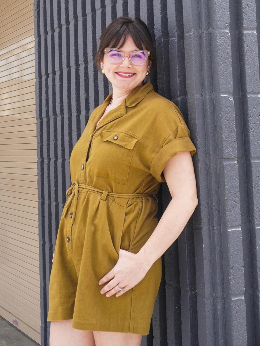 Green is still Social Studies teacher Hannah Richert's color.
