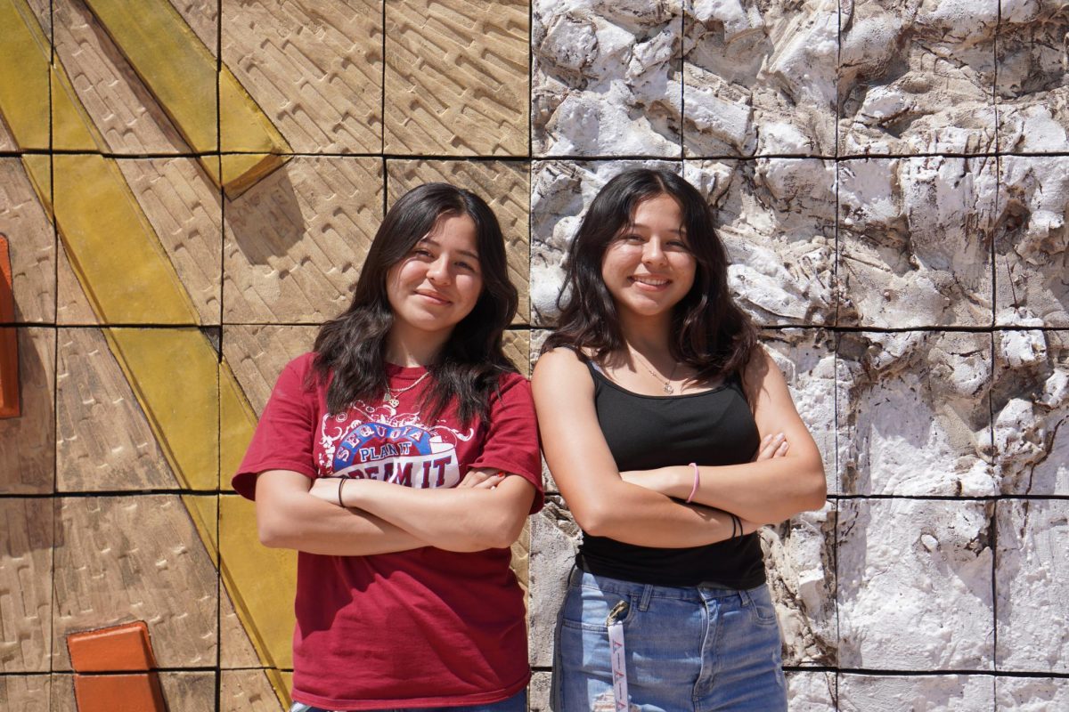 Seniors Michelle Hernandez Moreno (L) and Miley Hernandez Moreno have made an indelible impact on Del Oro’s campus culture, from academics to activities and athletics. This fall, they’ll begin attending classes at California State University, Bakersfield.