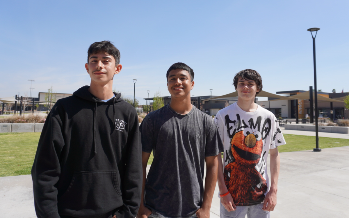 (L to R) Christian Tejeda, Julio De La Cruz and Kristofer Peters talk about their experiences in dealing with friendships that had run their course.